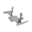 30A Fine/Line Baseboard Support Bracket (No Pivot)