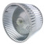 11" x 8" x 1/2" Blower Wheel (CW), 1013011