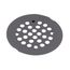 Wrought Iron 4-1/4" Snap-in Shower Strainer, 101663WR