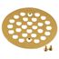 4-1/4" Tub/Shower Drain Cover, 101664BG (Brushed Gold)