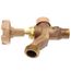 Model 101 1/2" x 3/4" Sweat Inlet Anti-Siphon Mild Climate Wall Faucet