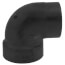 1-1/2" Hub ABS DWV 90-Degree Vent Elbow