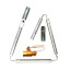42" Blue Lightning Aluminum/Zinc Anode Rod, Nipple Type, Flexible (4 sections) w/ Drain Valve & Nipple