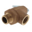 3/4" MNPT x 3/4" FNPT RVW30 550,000 BTU Hot Water Relief Valve, 30 PSIG (Brass Finish)