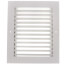 8" x 10" (Wall Opening Size) Steel Return Grille, 35° Fixed Blade (94A Series)