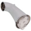 6" Decorative Tub Spout with Pull Up Diverter in Chrome