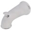 6" Decorative Tub Spout with Pull Up Diverter in Chrome