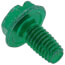 #10-32 x 3/8" Hex Head Multi-Drive Ground Screw w/Thread Cutting Point Tuff Pack (Pack of 500)