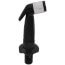 Single-Handle Economy Pull-Out Sprayer Kitchen Faucet Side Spray w/ Guide (Black)