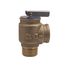 3/4" MNPT x FNPT Bronze Hot Water Safety Relief Valve (45 psig) 1041709