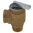 3/4" MNPT x 3/4" FNPT RVW40 972,000 BTU Hot Water Relief Valve, 75 PSIG (Brass Finish)
