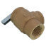 3/4" FNPT x 3/4" FNPT RVW40 697,000 BTU Hot Water Relief Valve, 50 PSIG (Brass Finish)