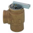 3/4" FNPT x 3/4" FNPT RVW40 697,000 BTU Hot Water Relief Valve, 50 PSIG (Brass Finish)