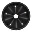 3-9/20" Garbage Disposal Splash Guard (Black)