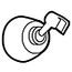 Commercial Hand-Held Showerwall Bracket Kit (Chrome), 104414