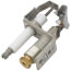 Resideo Q348A1242/B Pilot Burner- Natural Gas, NK28, Bracket Style #1, Dual Wing Tip, Batwing