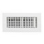 24" x 4" (Wall Opening Size) White Supply Register (92VHV Series)