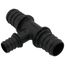 3/4" x 3/4" x 1/2" Poly EVERLOC+ Tee