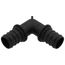 1" Poly EVERLOC+ 90-Degree Elbow