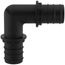 1" Poly EVERLOC+ 90-Degree Elbow