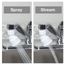 1.5 GPM Dual Thread Swivel Sprayrator  (White)