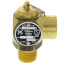 1/2" MNPT x 1/2" FNPT RVS52 151 LBS/HR Steam Safety Relief Valve (15 psi)