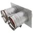 4" Vent/4" Combustion Air CPVC/PVC Connector with Flue Temperature Sensor and Sensor Cap, 105133-03