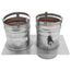 4" Vent/4" Combustion Air CPVC/PVC Connector with Flue Temperature Sensor and Sensor Cap, 105133-03