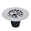 Hair Catcher Shower Drain Cover (Chrome)