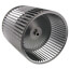 11" x 11" x 3/4" Blower Wheel, Reverse Double, 1054596