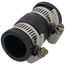 3/4" x 3/4" Condensate Rubber Flexible Coupling (PVC to Copper)