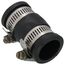 3/4" x 3/4" Condensate Rubber Flexible Coupling (PVC to Copper)