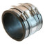 10" x 10" Strong Back PVC Shielded Coupling (Connects Cast Iron, PVC, Copper, Steel or Lead)