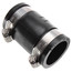 1-1/4" x 1-1/4" Flexible Coupling Drain Pipe (Cast Iron or PVC to Cast Iron or PVC)
