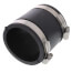 2-1/2" x 2-1/2" Flexible Coupling (Connects Cast Iron, PVC, Steel or Lead)