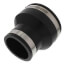 3" x 2" Flexible Coupling (Connects Cast Iron, PVC, Steel or Lead)