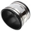 5" x 5" Strong Back PVC Shielded Coupling (Connects Cast Iron, PVC, Copper, Steel or Lead)