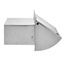 3-1/4" x 10" Aluminum Wall Cap