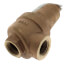1" FNPT RVW60 1,956,000 BTU Bronze Hot Water Relief Valve, 50 PSIG