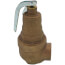 1" FNPT RVW60 3,500,000 BTU Bronze Hot Water Relief Valve, 100 PSI