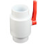 6" SCH 40 PVC Ball Valve (Solvent)