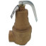 1" FNPT x 1-1/4" FNPT RVW61 1,570,000 BTU Bronze Hot Water Relief Valve (30 psi)