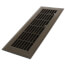 4" x 12" (Wall Opening Size) Golden Sand Floor Register (210 Series)