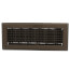 4" x 12" (Wall Opening Size) Golden Sand Floor Register (210 Series)