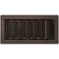 14" x 6" (Wall Opening Size) Golden Sand Floor Register (210 Series)