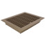 8" x 10" (Wall Opening Size) Golden Sand Floor Register (210 Series)