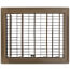 8" x 10" (Wall Opening Size) Golden Sand Floor Register (210 Series)