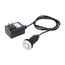 Sink Top Mount Air Switch for Garbage Disposals (Chrome)