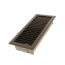 2" x 10" (Wall Opening Size) Golden Sand Deluxe Floor Diffuser (411 Series)