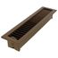 2" x 12" (Wall Opening Size) Golden Sand Deluxe Floor Diffuser (411 Series)